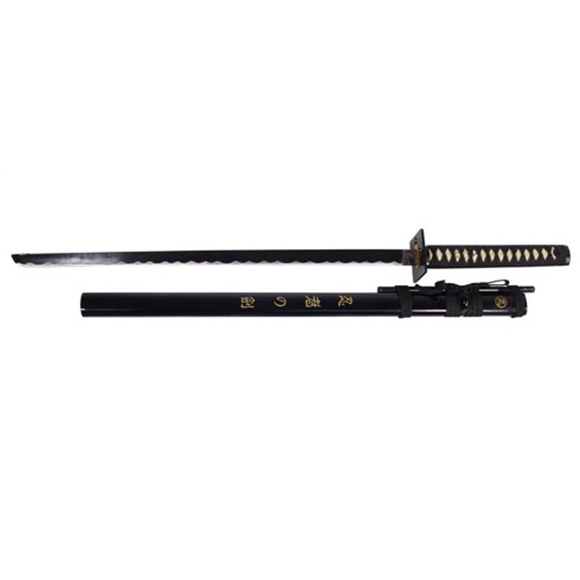 Picture of Black Blow-Dart Ninja Sword