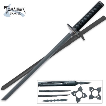 Picture of Black Ninja Sword Set