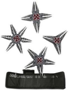 Picture of Diamond Plate Chopper Throwing Star Set