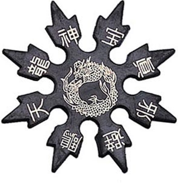 Picture of 8 Point Ninja Soft Foam Rubber Throwing Star