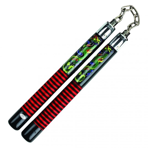 Picture of Flashy Dragon Nunchaku