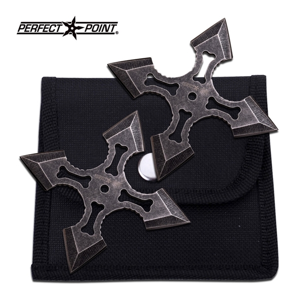 Picture of Bad to the Bone Ninja Shuriken Set