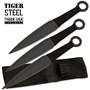 Picture of Tiger Steel Kunai Ninja Throwing Knives