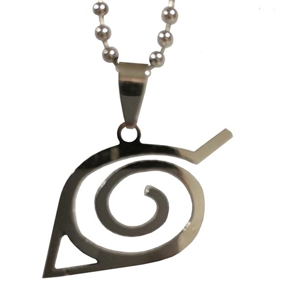 Picture of Hidden Leaf Symbol Necklace