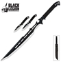 Picture of Black Legion Ninja Fantasy Sword & Throwing Knife Set