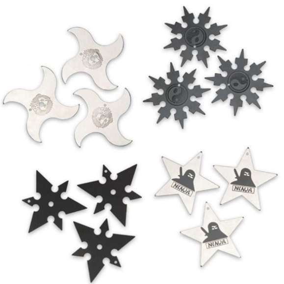 Picture of Master Ninja Dozen Throwing Star Set