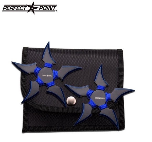 Picture of Blue Talons of Iris Ninja Shuriken Set