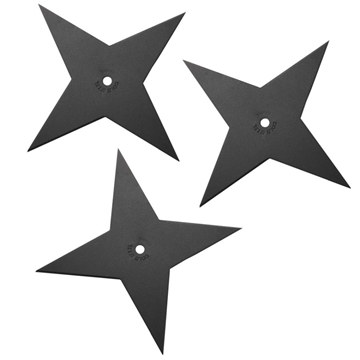 Picture of Cold Steel Sure Strike Light Throwing Star Set of 3