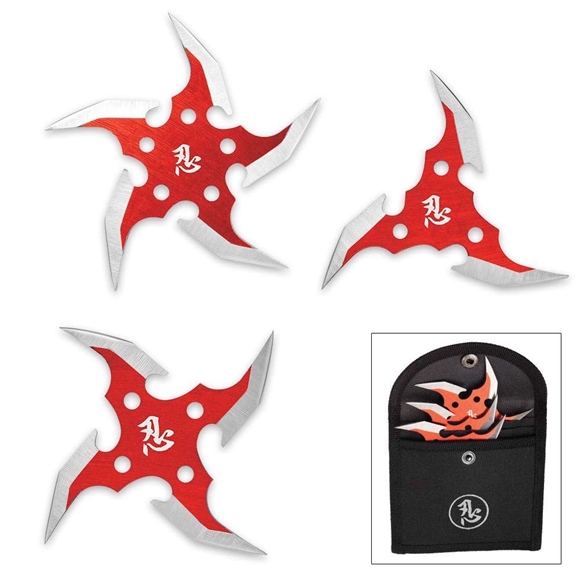 Picture of Circulus Mortem 3-Piece Throwing Star Set